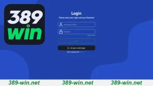 Como Fazer 389Win Registro & Entrar Com Facilidade e Rapidez
