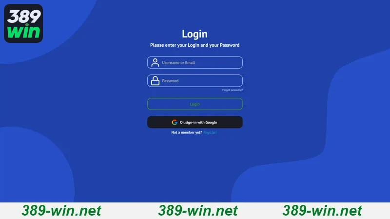 Como Fazer 389Win Registro & Entrar Com Facilidade e Rapidez